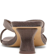 Dolce Vita Brevel Raffia Thong Kitten Heel Dress Sandals