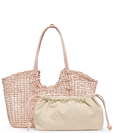 Dolce Vita Briza Woven Straw Tote Bag