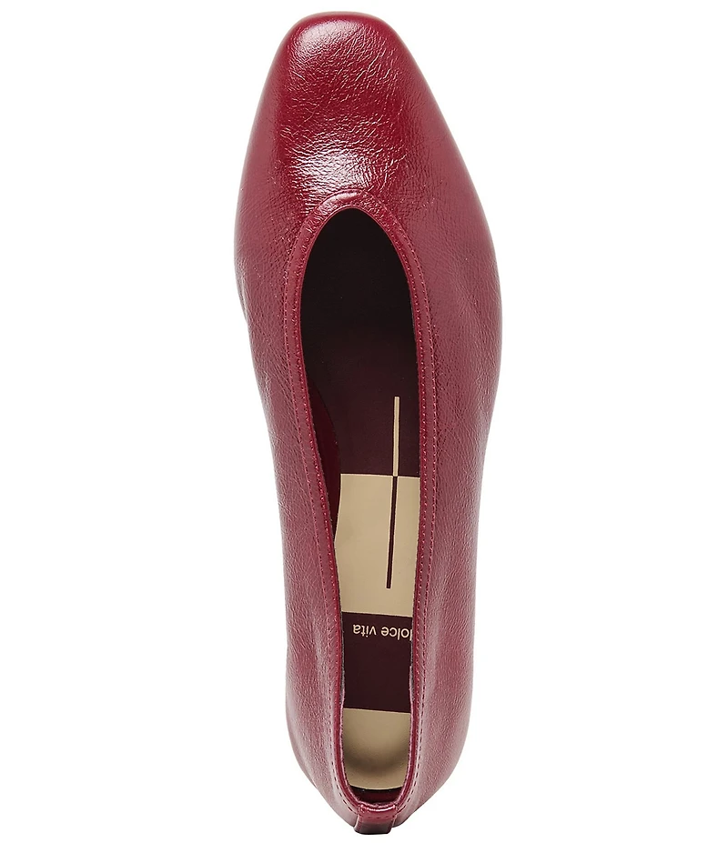 Dolce Vita Caret Leather Ballet Flats