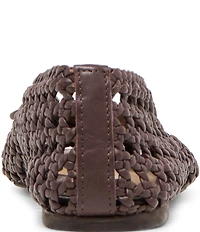 Dolce Vita Cason Woven Leather Ballet Flats