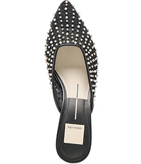 Dolce Vita Cleo Pearl Lace Embellished Kitten Heel Mules
