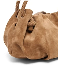 Dolce Vita Cocoa Suede Crossbody Bag