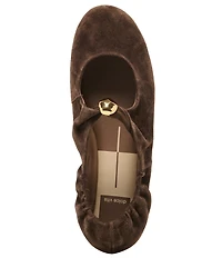 Dolce Vita Cornel Suede Ruched Ballet Flats