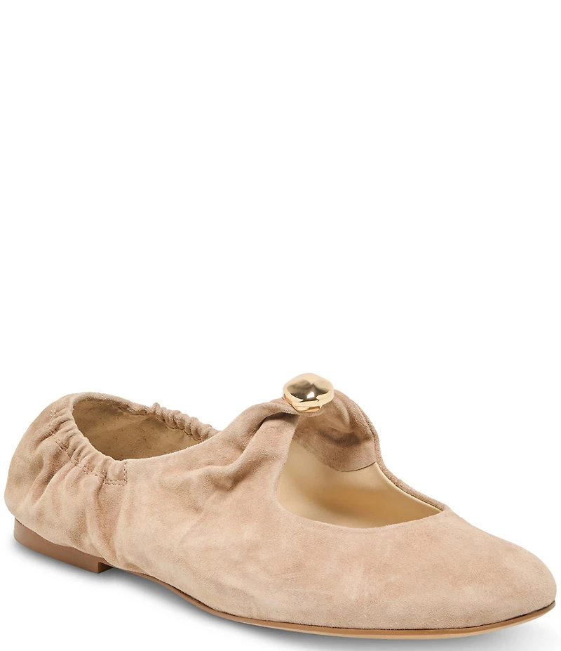 Dolce Vita Cornel Suede Ruched Ballet Flats
