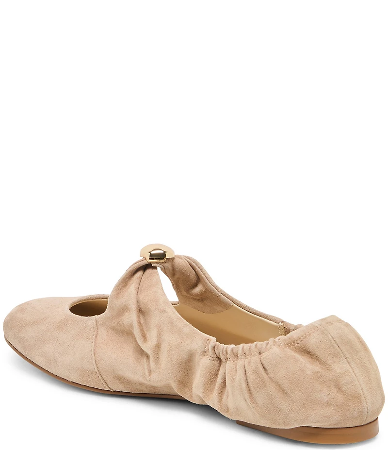 Dolce Vita Cornel Suede Ruched Ballet Flats