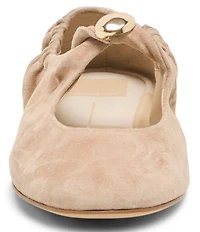 Dolce Vita Cornel Suede Ruched Ballet Flats