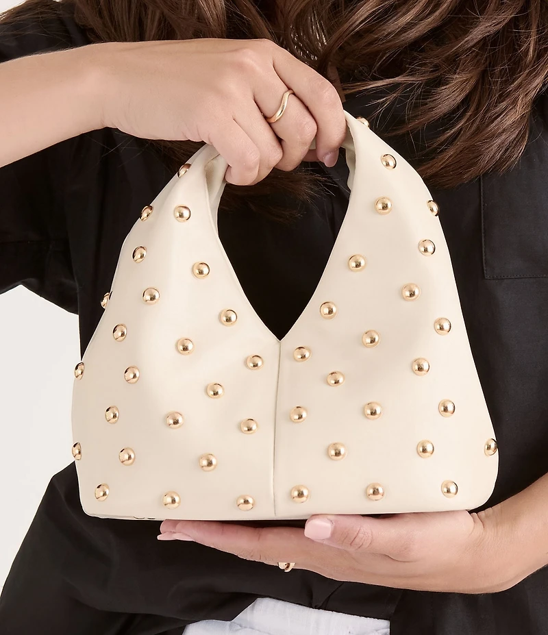 Dolce Vita Dahlia Studded Hobo Bag