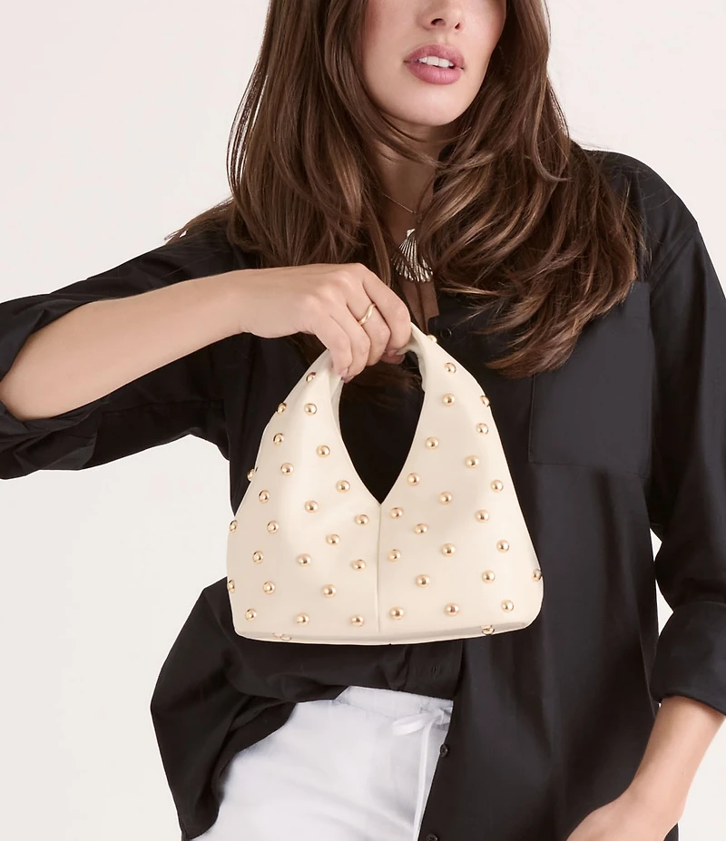 Dolce Vita Dahlia Studded Hobo Bag