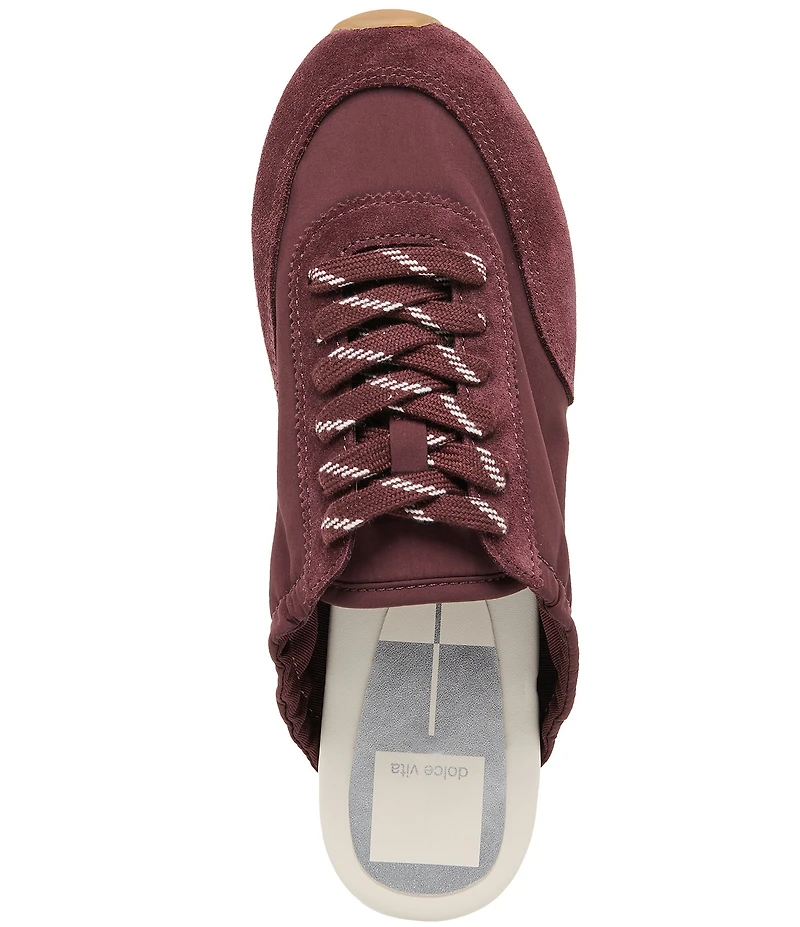 Dolce Vita Daris Nylon Backless Slip On Sneakers