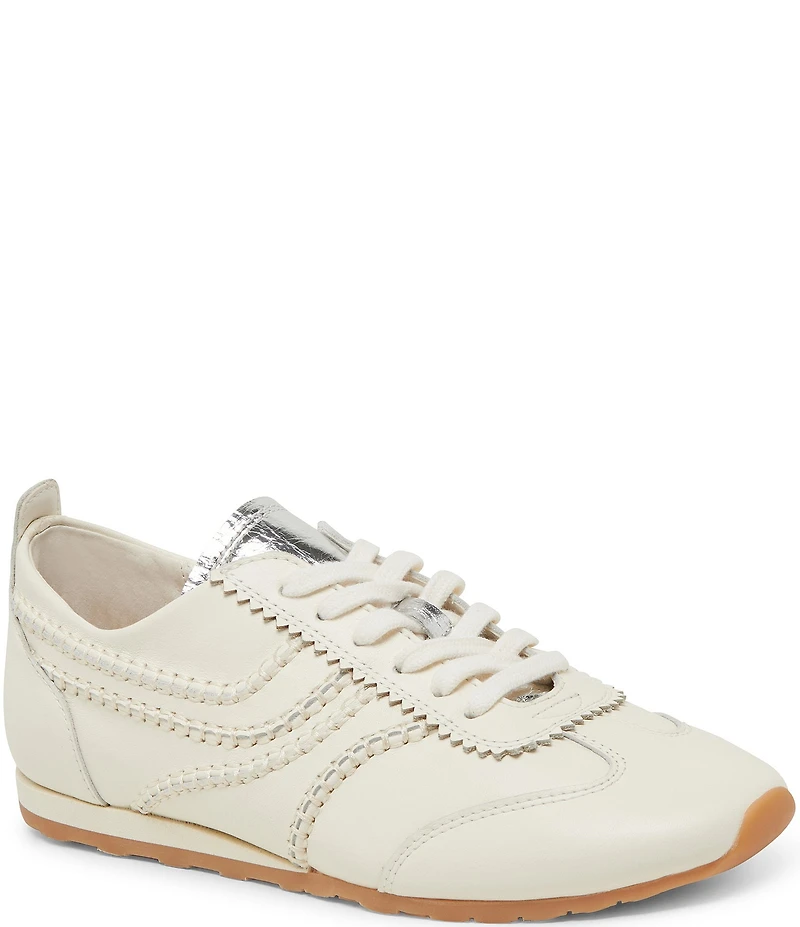 Dolce Vita Delany Leather Low Profile Retro Sneakers