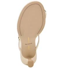 Dolce Vita Derrel Leather Toe Ring Hardware Dress Sandals