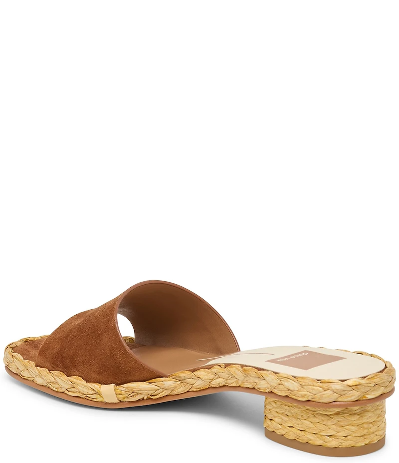 Dolce Vita Dixi Suede Banded Slide Sandals