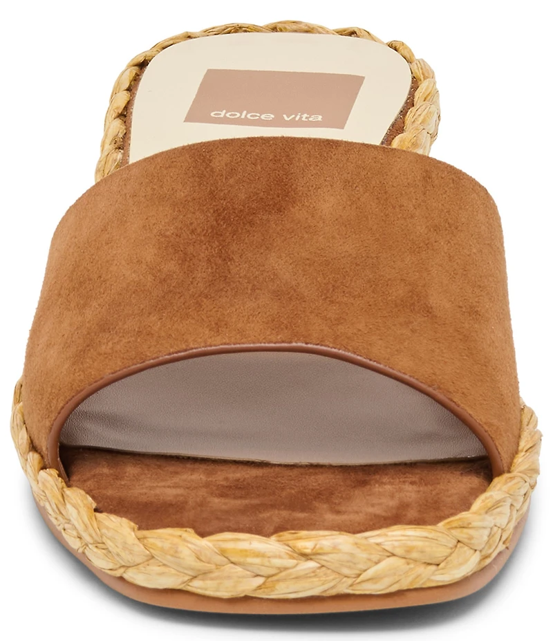 Dolce Vita Dixi Suede Banded Slide Sandals