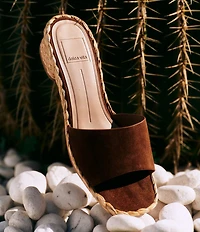 Dolce Vita Dixi Suede Banded Slide Sandals