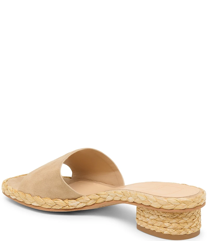 Dolce Vita Dixi Suede Banded Slide Sandals