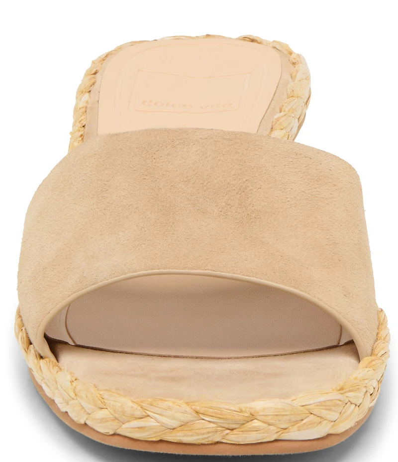 Dolce Vita Dixi Suede Banded Slide Sandals