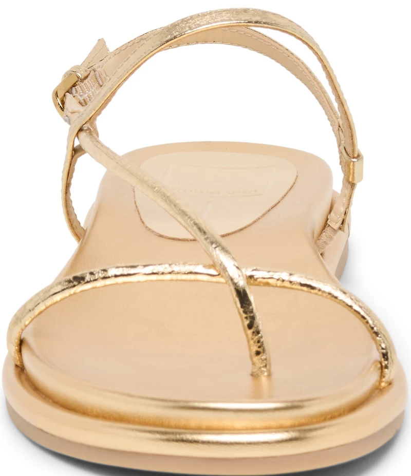 Dolce Vita Dom Leather Strappy Sandals