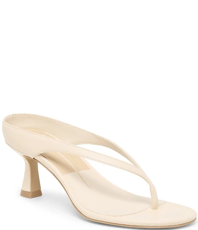 Dolce Vita Doreen Leather Thong Dress Sandals
