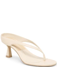 Dolce Vita Doreen Leather Thong Dress Sandals
