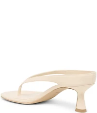 Dolce Vita Doreen Leather Thong Dress Sandals