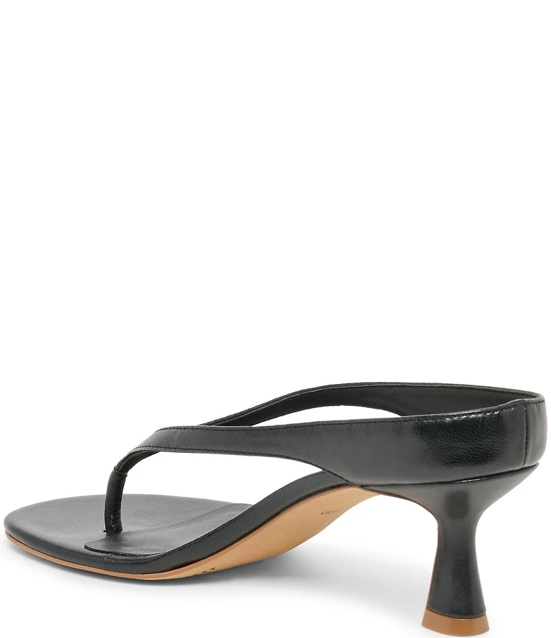 Dolce Vita Doreen Leather Thong Dress Sandals