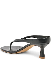 Dolce Vita Doreen Leather Thong Dress Sandals