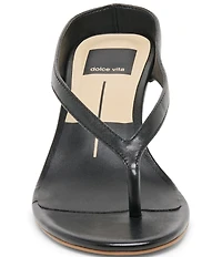 Dolce Vita Doreen Leather Thong Dress Sandals