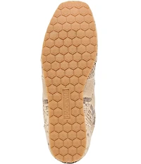 Dolce Vita Dorie Snake Embossed Leather Sneakers