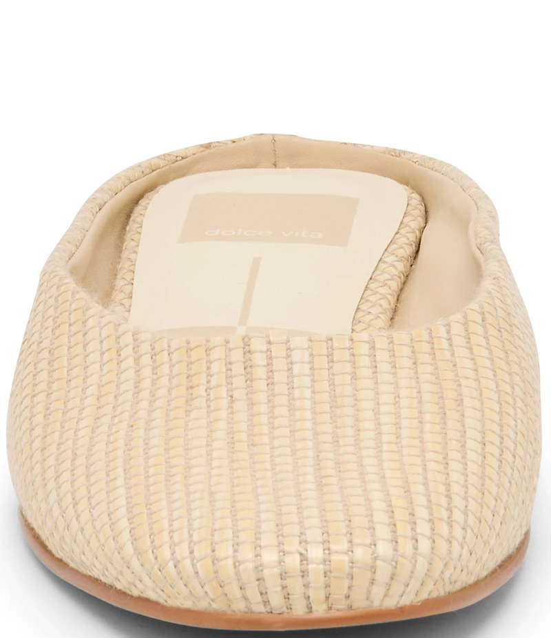 Dolce Vita Eila Raffia Flat Mules