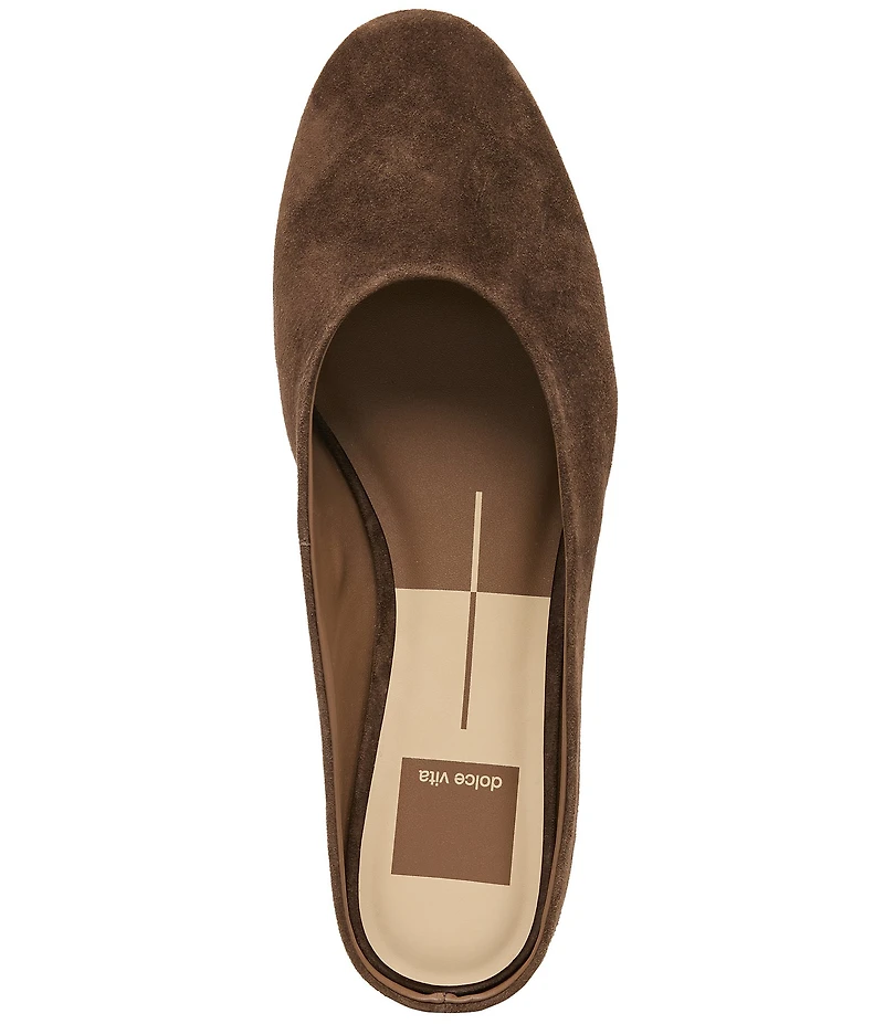 Dolce Vita Eila Suede Flat Mules
