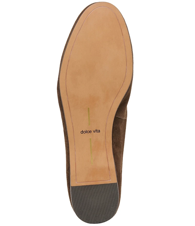 Dolce Vita Eila Suede Flat Mules