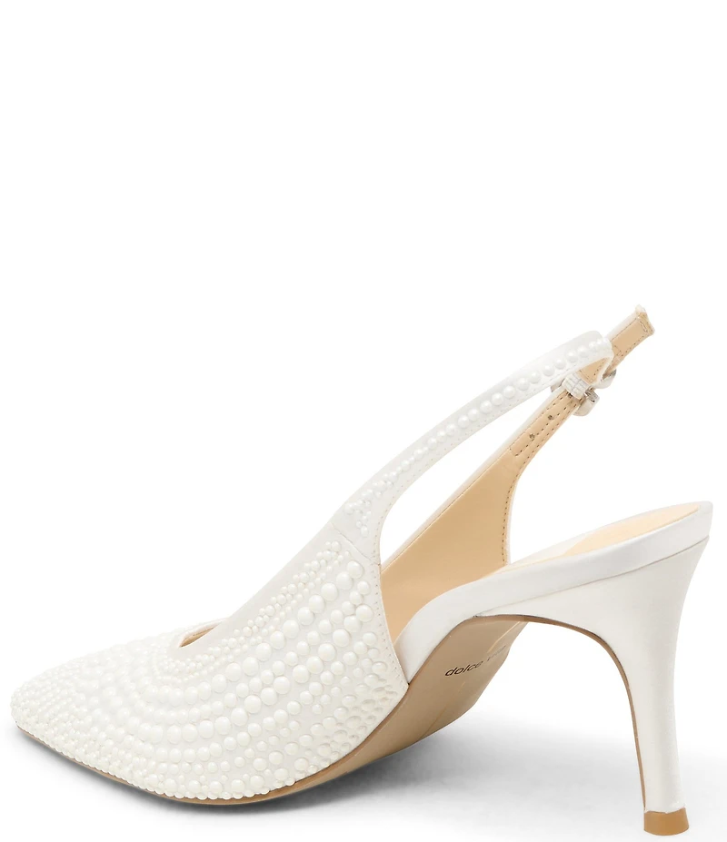 Dolce Vita Elasi Pearl Slingback Pumps