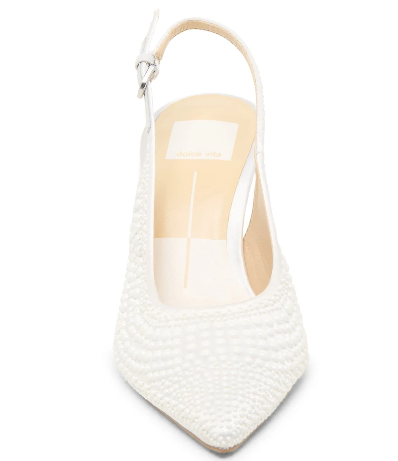Dolce Vita Elasi Pearl Slingback Pumps