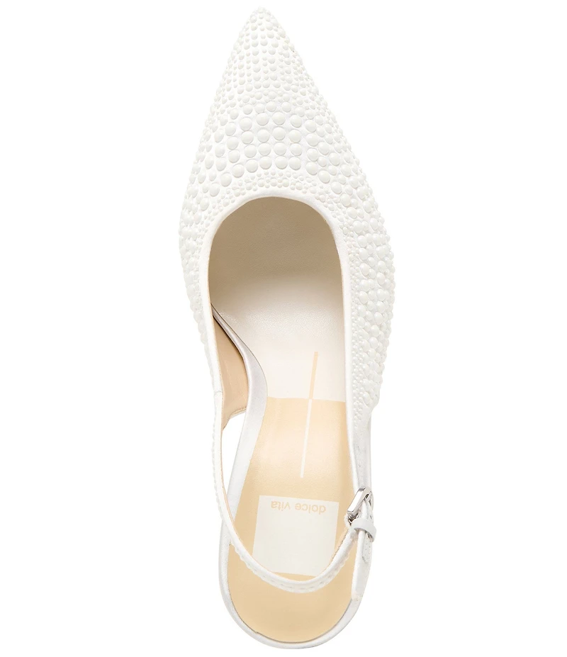 Dolce Vita Elasi Pearl Slingback Pumps