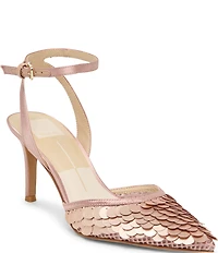 Dolce Vita Elizza Confetti Sequin Ankle Strap Pumps