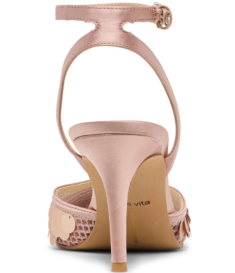 Dolce Vita Elizza Confetti Sequin Ankle Strap Pumps