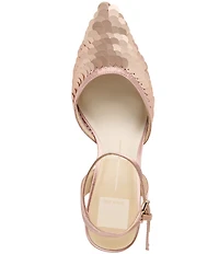 Dolce Vita Elizza Confetti Sequin Ankle Strap Pumps