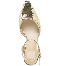 Dolce Vita Elizza Confetti Sequin Ankle Strap Pumps