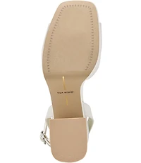 Dolce Vita Felica Satin Ankle Strap Platform Dress Sandals