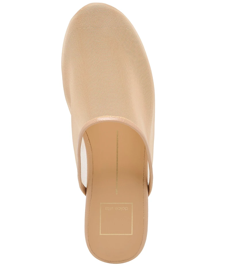 Dolce Vita Geni Mesh Flat Mules