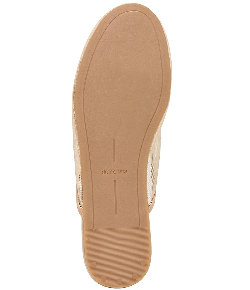 Dolce Vita Geni Mesh Flat Mules