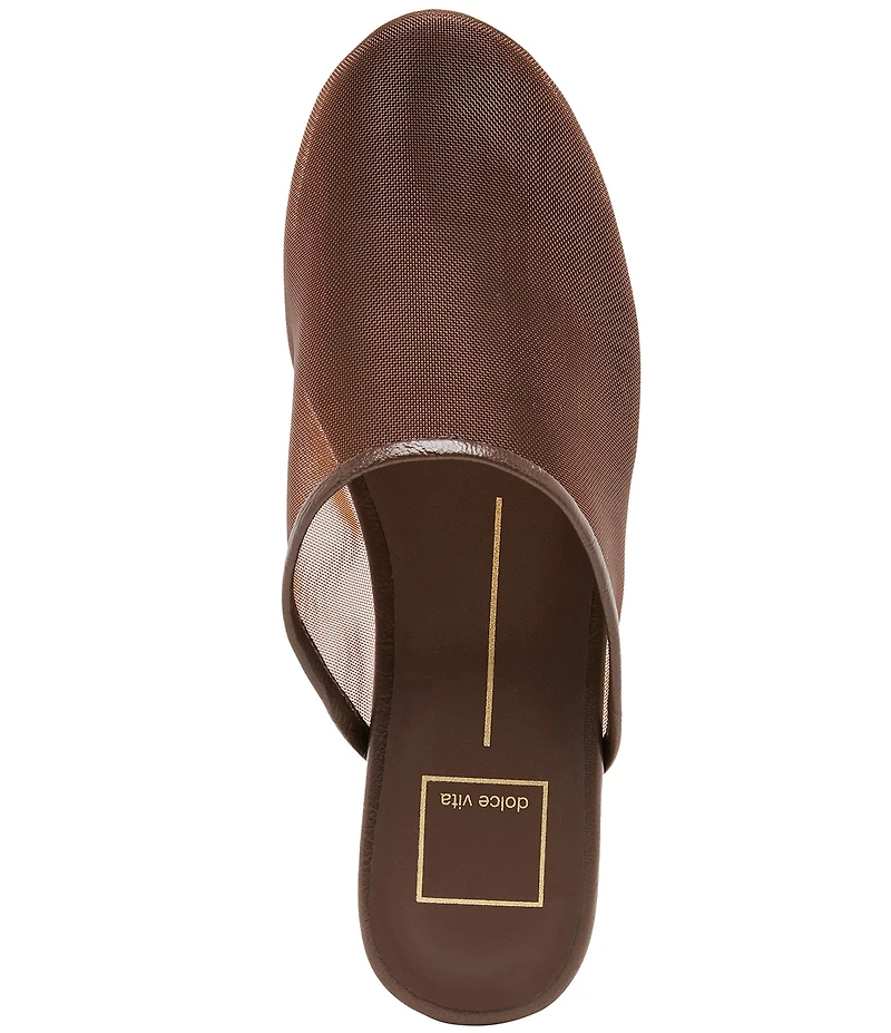 Dolce Vita Geni Mesh Flat Mules