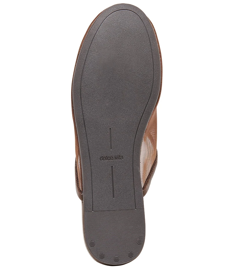 Dolce Vita Geni Mesh Flat Mules