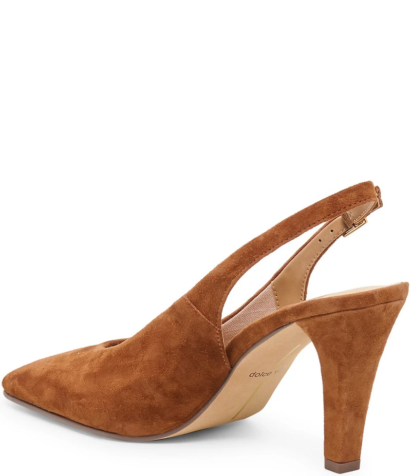 Dolce Vita Gessia Suede Slingback Pumps
