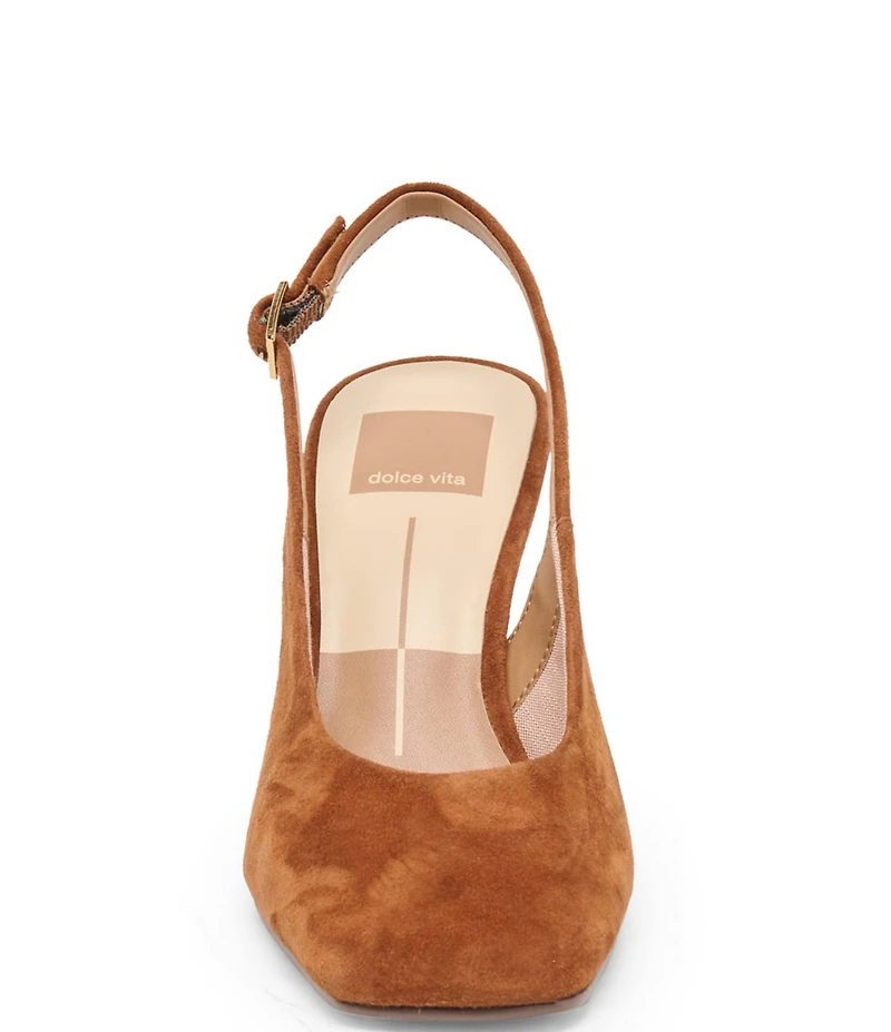 Dolce Vita Gessia Suede Slingback Pumps