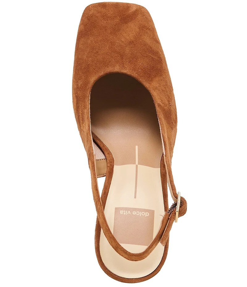 Dolce Vita Gessia Suede Slingback Pumps