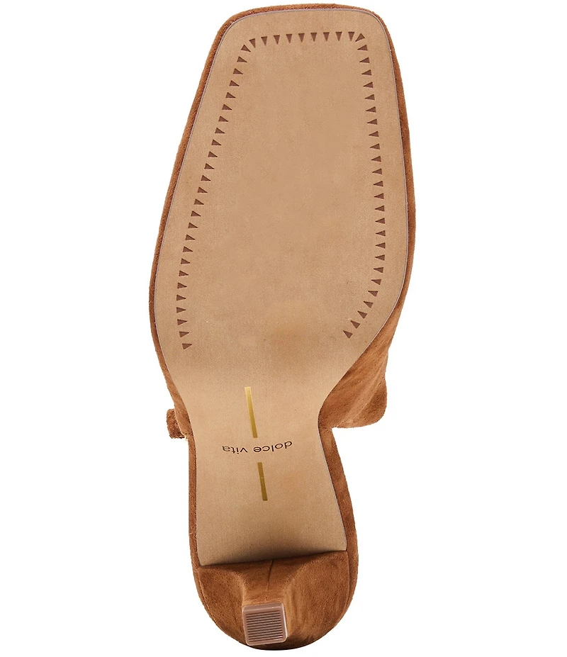 Dolce Vita Gessia Suede Slingback Pumps