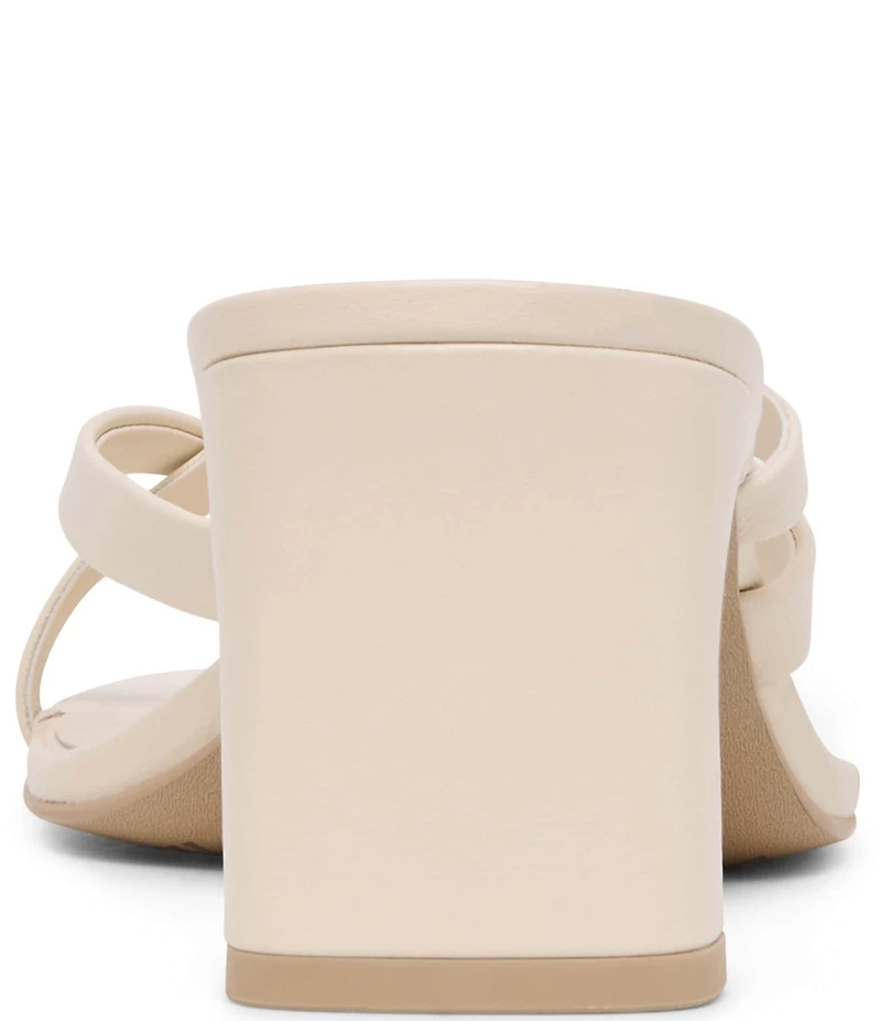 Dolce Vita Gessie Leather Toe Thong Dress Sandals