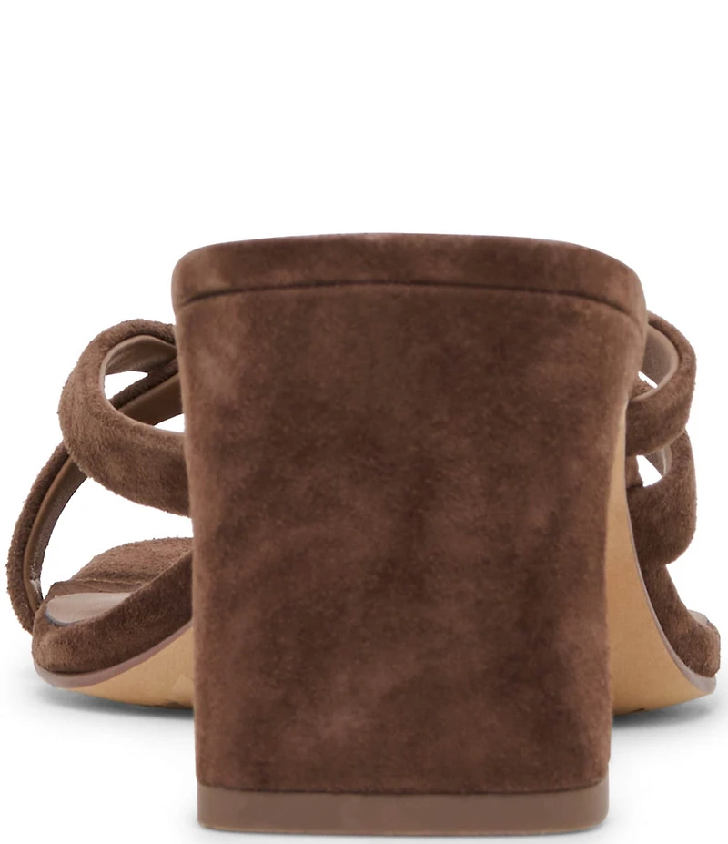 Dolce Vita Gessie Suede Toe Thong Dress Sandals