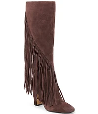 Dolce Vita Giano Suede Fringe Tall Boots